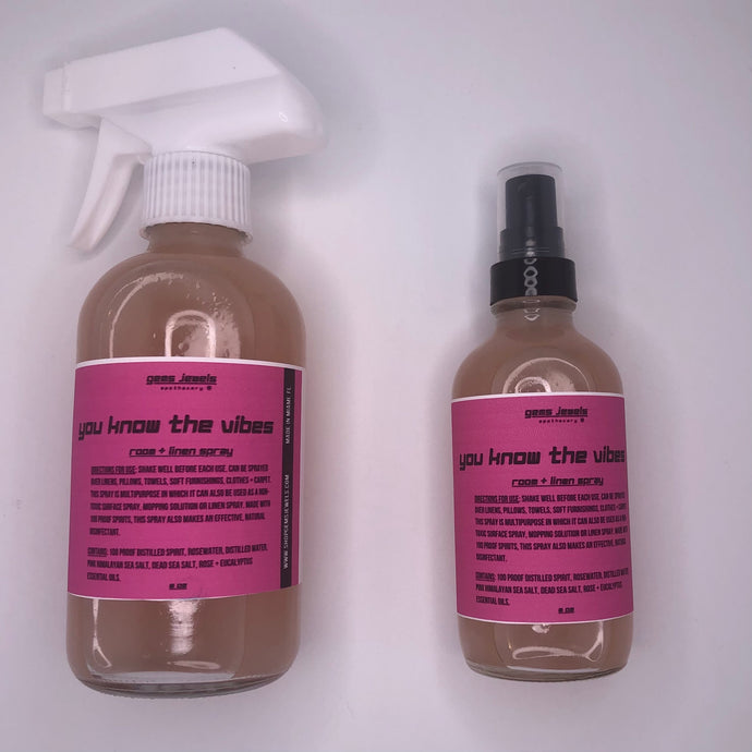 You Know the Vibes Room + Linen Spray